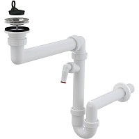 Превью фото Сифон для мойки AlcaPlast A870P-DN40 № 1