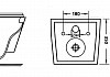 Унитаз подвесной безободковый с тонкой крышкой Grossman GR-4441S № 6