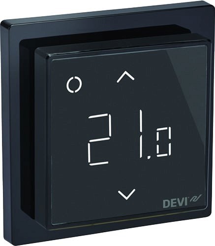 купить Терморегулятор Devi Devireg Smart Wi-Fi black для квартиры и дома