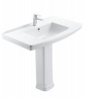 Превью фото Раковина с пьедесталом Creo Ceramique ORLEANS OR3100+OR3110 № 1