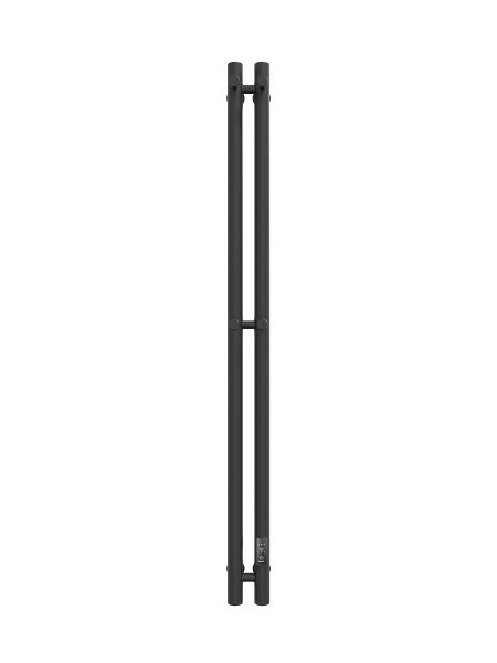 Полотенцесушитель электрический Маргроид Лина Inaro 2 секции, 120х9, таймер, скрытый монтаж, правое подключение, черный матовый 4690569129487