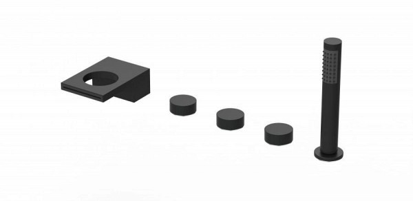 Встраиваемый смеситель на борт ванны Bravat LAPLAND F581125K-DE