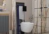 Комплект инсталляция Teymi Rapid SL с кнопкой GROHE черная + унитаз ТОРНАДО Lina PP Vortex F17840 № 15
