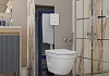 Комплект инсталляция Teymi Rapid SL с кнопкой GROHE белая + унитаз Vitra Pro F17937 № 14