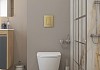 Комплект инсталляция Teymi Rapid SL с кнопкой GROHE золото матовое + унитаз Lina S F17484 № 16