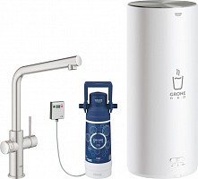 Превью фото Смеситель Grohe Red II Duo 30325DC1 для кухонной мойки, с водонагревателем № 1