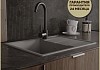 Мойка для кухни 62х48 серая матовая Teymi Hanna Smart T120114