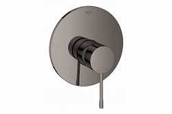 Превью фото Внешняя часть смесителя для душа GROHE Essence New, темный графит глянец (19286A01) № 1