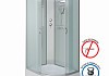 Душевая кабина Niagara Classic 110x80x200 средний поддон, матовое стекло 331844LBK № 2