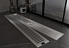 Трап для душа с сухим затвором вертикальный выпуск Teymi Helmi 10х60 c решеткой нержавеющая сталь T90333 № 6