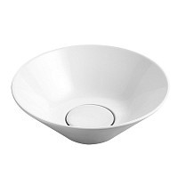 Превью фото Раковина Teymi D42 artceramic, накладная с керамической крышкой слива, белая T50902 № 1