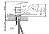 Смеситель на раковину Cronwil CP036-45 картридж 35 мм, хром, крепление шпилька № 2