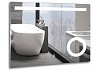 Зеркало AZARIO Лайт 800x600, LED-подсветка, сенсорный выключатель ФР-00001377