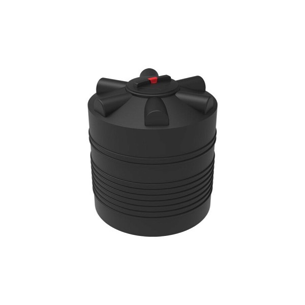 Емкость ЭкоПром ЭВЛ 500 с крышкой с дыхательным клапаном черный (для полива) 110.0500.899.0
