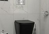 Инсталляция с унитазом комплект 5 в 1 Teymi унитаз подвесной безободковый Helmi Pro Vortex Black черный матовый кнопка нержавеющая сталь F16379 № 4