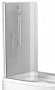 Шторка на ванну Ravak Rosa CVSK1 140/150 L Transparent, профиль блестящий