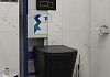Инсталляция с унитазом комплект 5 в 1 Teymi унитаз подвесной безободковый Helmi Pro Vortex Black черный матовый кнопка черная / хром F16380 № 5