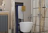 Комплект инсталляция Teymi Rapid SL с кнопкой GROHE золото глянец + унитаз ТОРНАДО Lina Vortex F17495 № 15