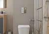 Комплект 3 в 1 инсталляция Grohe Rapid SL + Унитаз подвесной Teymi Helmi PP + кнопка хром F18122 № 17