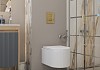 Комплект инсталляция Teymi Rapid SL с кнопкой GROHE золото матовое + унитаз ТОРНАДО Martta Vortex F17916 № 16