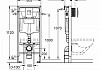 Инсталляция для подвесного унитаза Teymi Aina 19 T70019 № 6