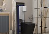 Комплект инсталляция Teymi Rapid SL с кнопкой GROHE белая + унитаз Solli Black F17919 № 14