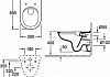 Комплект Система инсталляции для унитазов Grohe Rapid SL 38721001 3 в 1 с кнопкой смыва + Унитаз подвесной Villeroy & Boch O'Novo 5660HR01 alpin, безободковый № 5