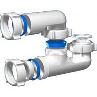 Превью фото Сифон для ванны Ani Plast E200 № 1