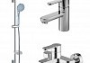 Комплект для ванной комнаты Bravat Stream 3 в 1 F00310C