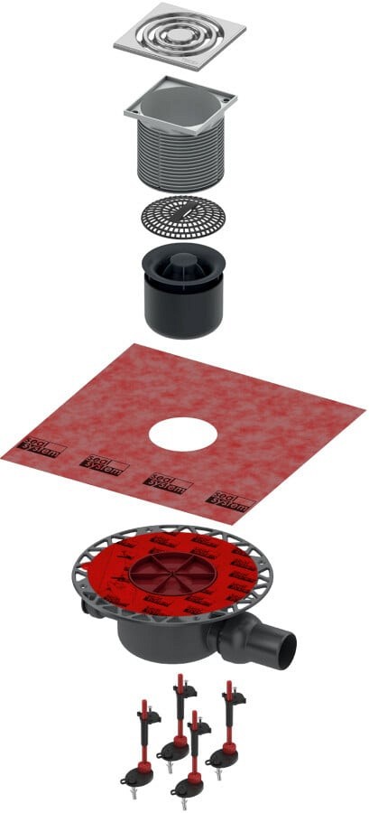 Трап для душа Tece Tecedrainpoint S KDP-S120 с сифоном в ...