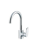 Превью фото Смеситель Bravat Pure F7105161C для кухонной мойки № 1