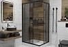 Душевой уголок Niagara Eco NG-118-14QT 1100х800х1950 низкий поддон, стекло тонированное 1181432QT № 3