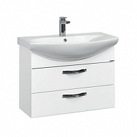 Превью фото Тумба с раковиной Акватон Ария М 80 белая № 1