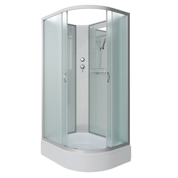 Душевая кабина Niagara Classic 110x80x200 средний поддон, матовое стекло 331844LBK