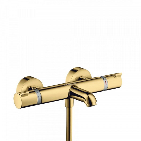 Термостат для ванны Hansgrohe Ecostat Comfort, ВМ, ½', полированное золото 13114990