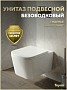 Унитаз подвесной безободковый с быстросъемным сиденьем микролифт Teymi Helmi PP T40312