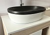 Раковина для ванной накладная Teymi Solli 48 Duo artceramic цвет черно-белый матовый T50388 № 13