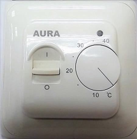 купить Терморегулятор Aura Technology LTC 130 белый для квартиры и дома