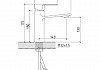 Смеситель для раковины черный матовый Teymi Ellie T10227 № 11