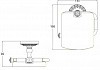 Держатель туалетной бумаги Bronze de Luxe K25003 № 2