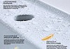 Раковина для ванной накладная Teymi Helmi S 48 цвет белый матовый T50296 № 4
