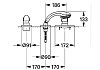 Термостат для ванны на бортик Taron 19671IS0 № 2