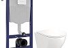 Комплект инсталляция Teymi Rapid SL с кнопкой GROHE белая + унитаз ТОРНАДО Lina Vortex F17493 № 20
