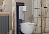 Комплект инсталляция Teymi Rapid SL с кнопкой GROHE белая + унитаз ТОРНАДО Lori Vortex 3 пок F17630 № 15