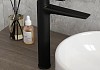 Смеситель для раковины высокий черный матовый Teymi Kati T10218 № 14