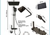 Душевая система с тропическим душем и смесителем Teymi Lempi Forte графит T10240 № 15
