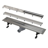 Превью фото Водоотводящий желоб с двойной решеткой Alcaplast APZ13-DOUBLE9-750 № 1