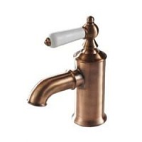 Превью фото Смеситель для раковины Bravat Art F175109Br бронза № 1