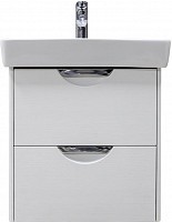 Превью фото Тумба с раковиной Акватон Сильва 50 дуб полярный № 1