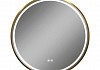 Зеркало настенное с подсветкой в ванную круглое Teymi Lina Supernova Gold D60 LED сенсор антипар T20121 T20121 № 16